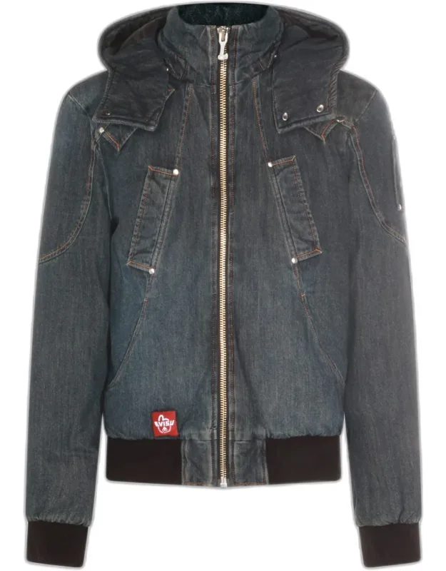 Denim Cotton Down Jacket