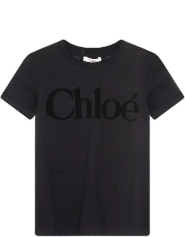 Dark Blue Cotton T-shirt