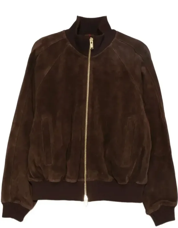 Roughout Suede Track Jacket