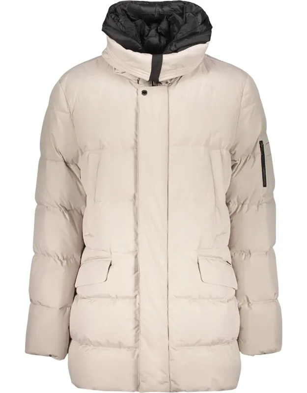 Down Jacket With Modern Hood