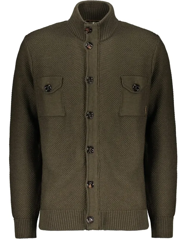 Long Sleeve Cardigan With Pockets