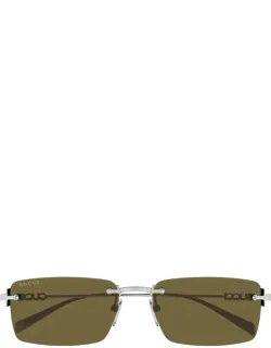 Gucci Eyewear Sunglasses Gg1941s 002 Silver Metal Italy