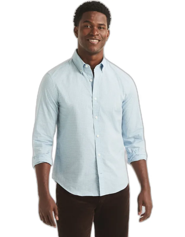 Slim Fit Wrinkle-resistant Plaid Shirt