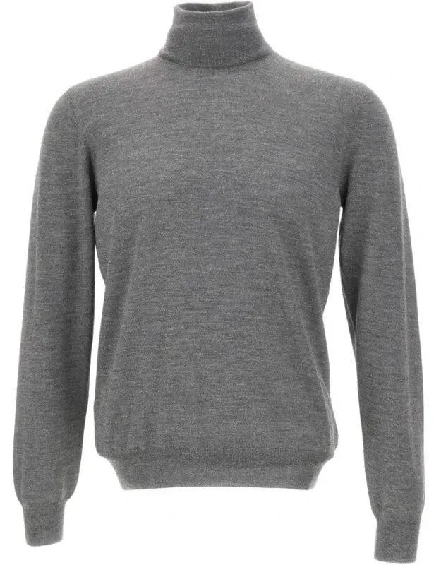 Ribbed Turtleneck Sweater