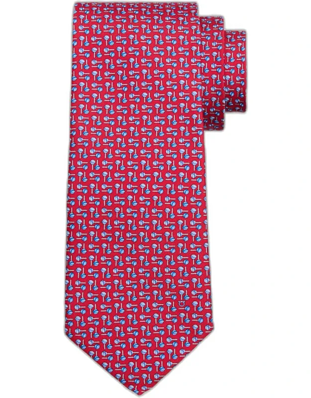Micro-lollipop Print Tie