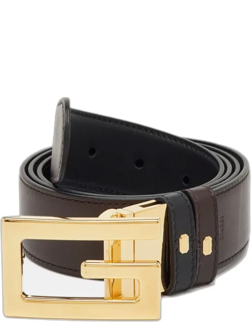 Leather G Buckle Belt 100cm