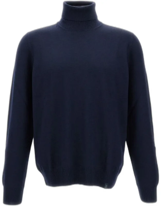 Turtleneck Sweater Wool High Collar