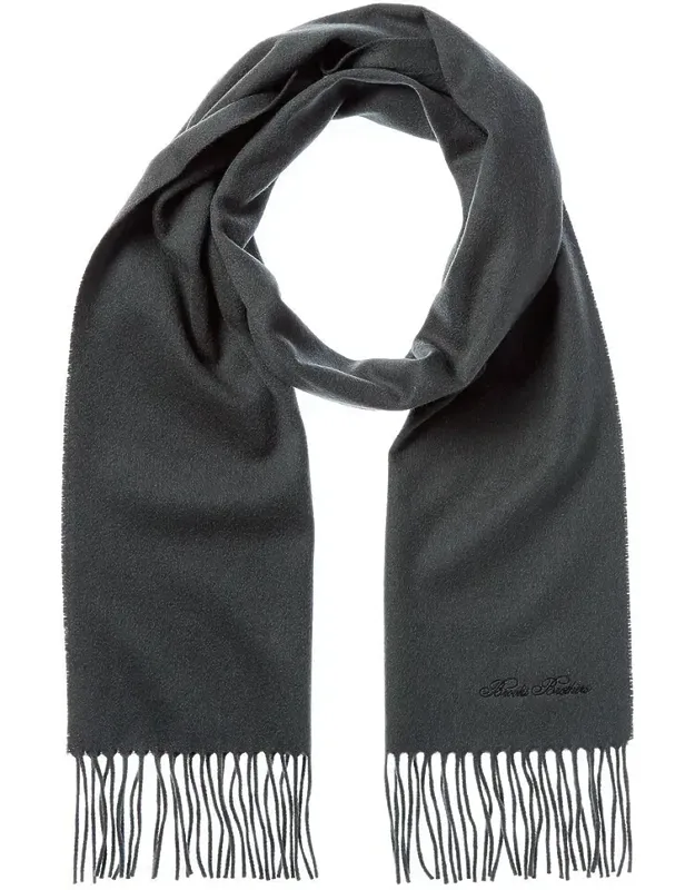 Solid Wool & Cashmere-blend Scarf