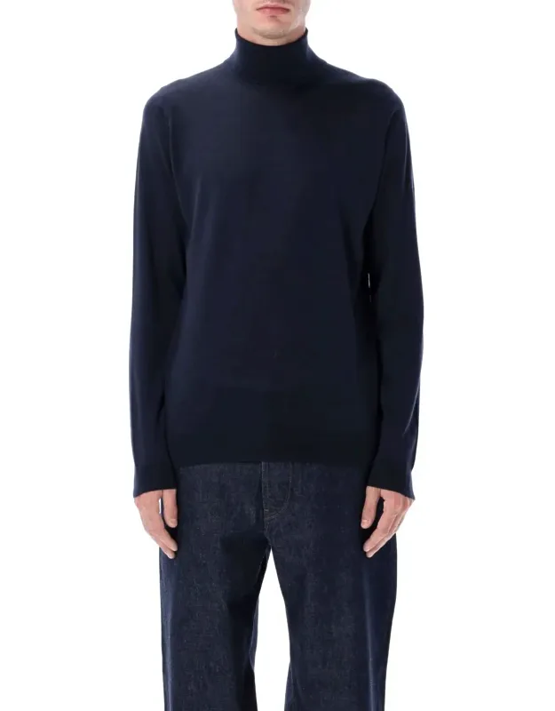 Extra Fine Merino Wool Roll Neck Jumper