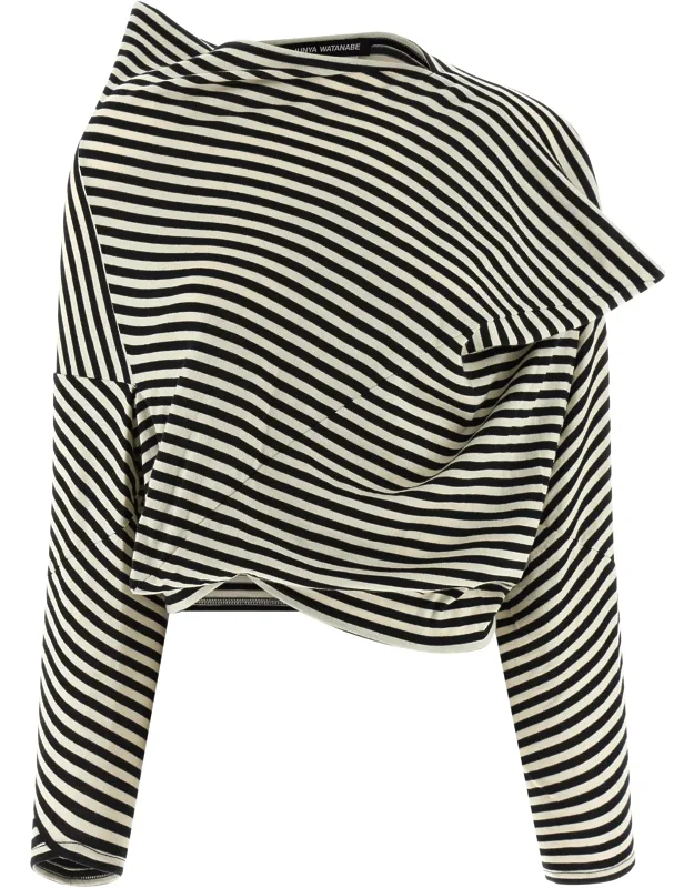 Striped Crop Sweater