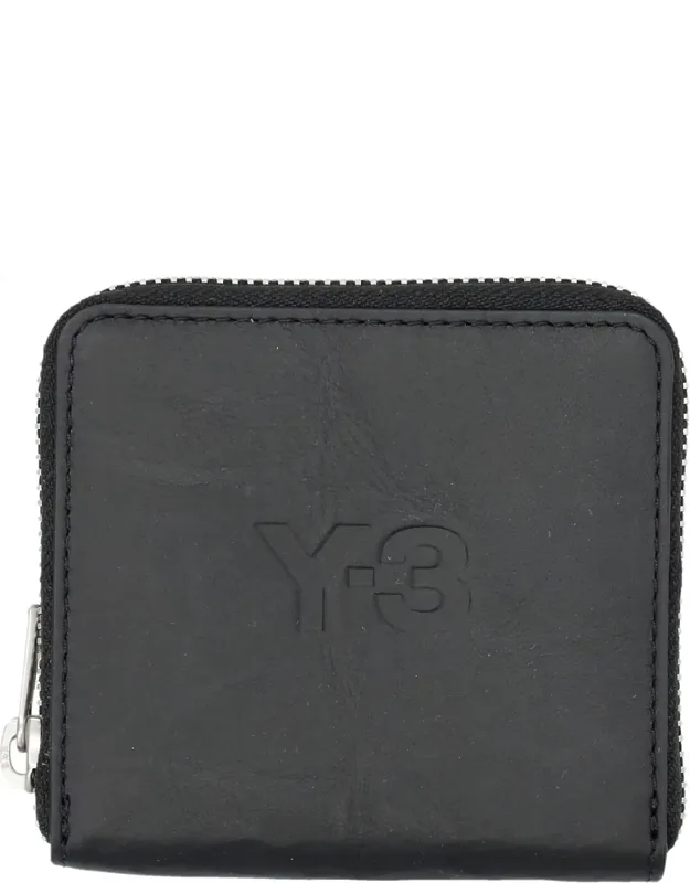 All-around Zip Crinkle Leather Wallet