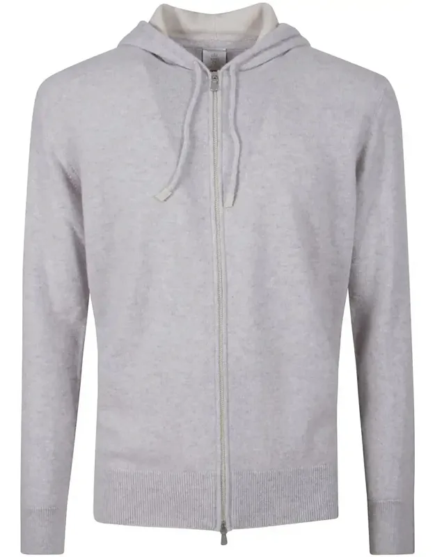 Zip-up Hoodie With Drawstring