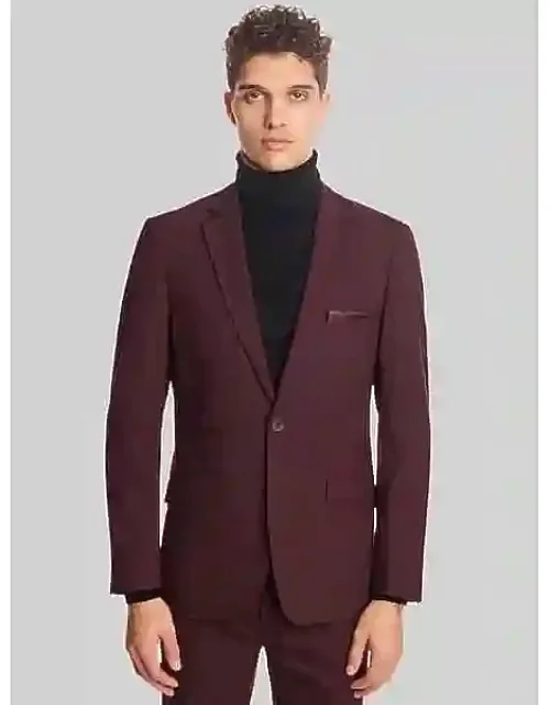 Slim Fit Solid Suit