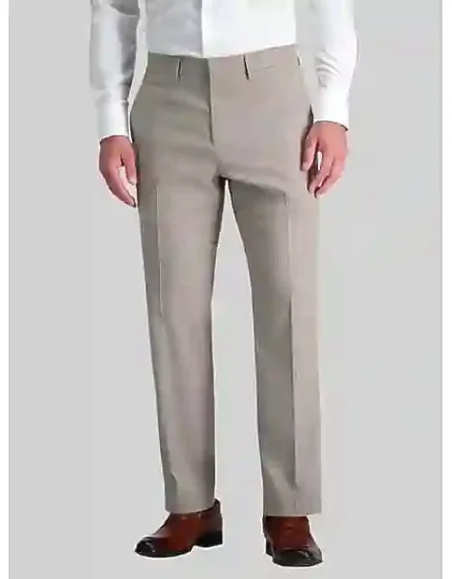 Tailored Fit Premium Stretch Plaid Suit Pants