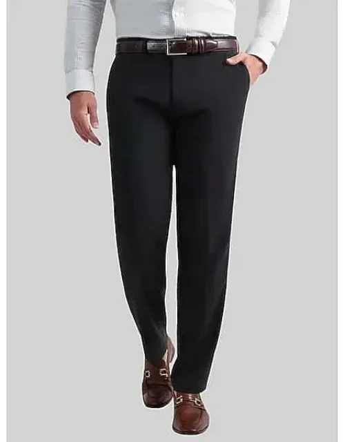 Tailored Fit Windowpane Plaid Suit Pants