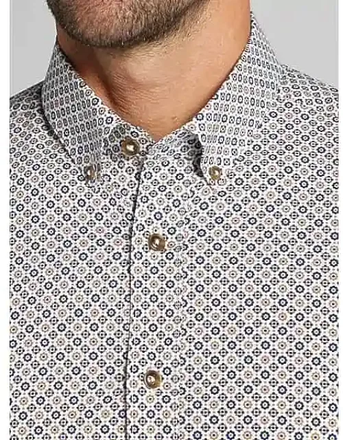 Slim Fit Button Up Shirt