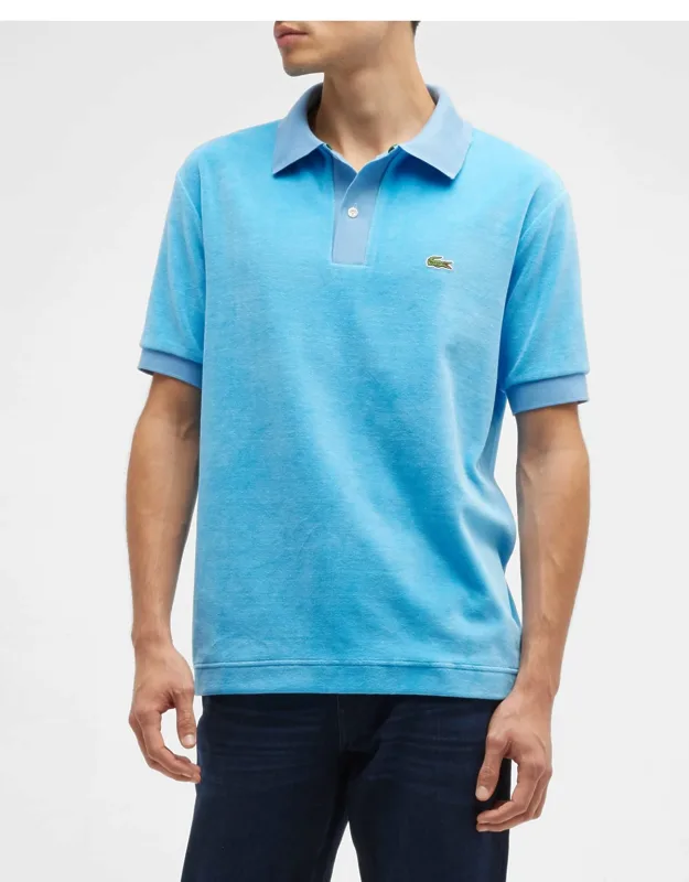 Velvet Polo Shirt