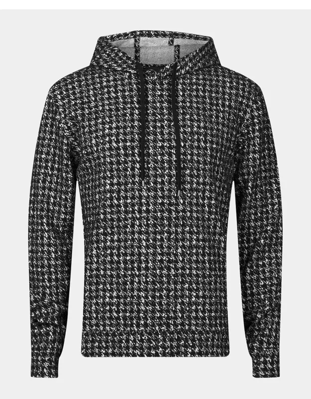 Delancey Houndstooth Hoodie