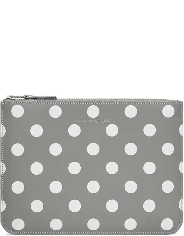 Wallet Dots Printed Leather Line