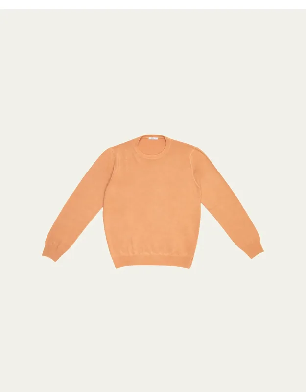 Virgin Wool Solid Crewneck Sweater