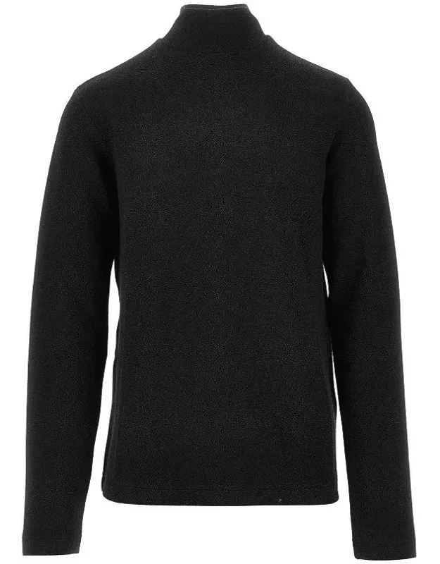 Lurex Jersey Mock Turtleneck Sweater