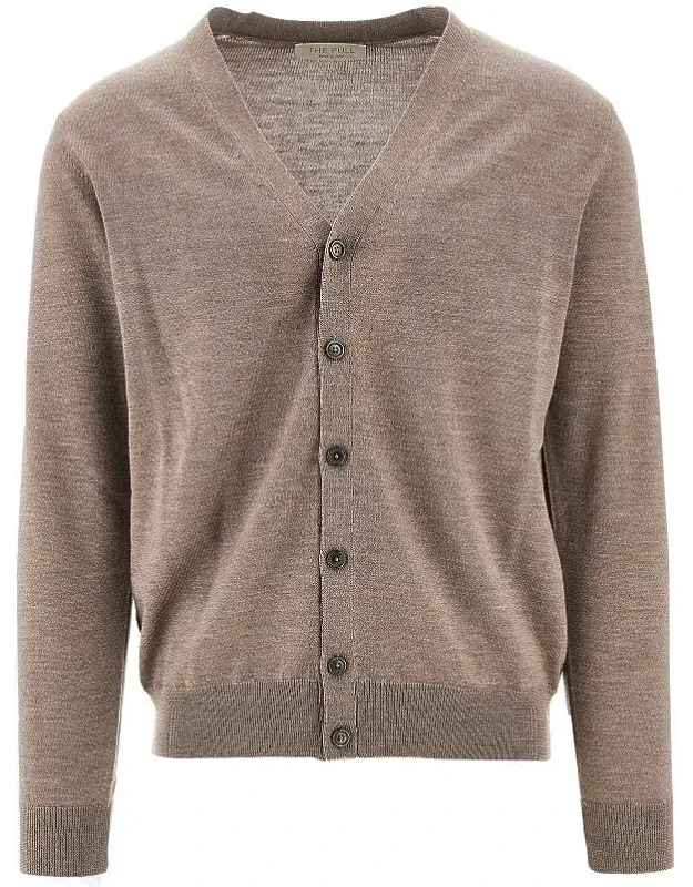 Merino Wool Knitted Cardigan