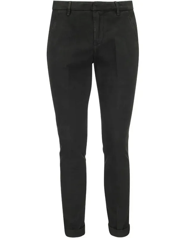 Slim-fit Gabardine Trousers