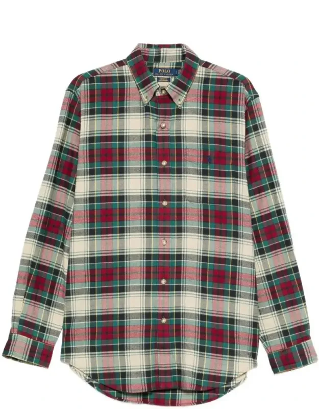 Classic Plaid Button-up Shirt