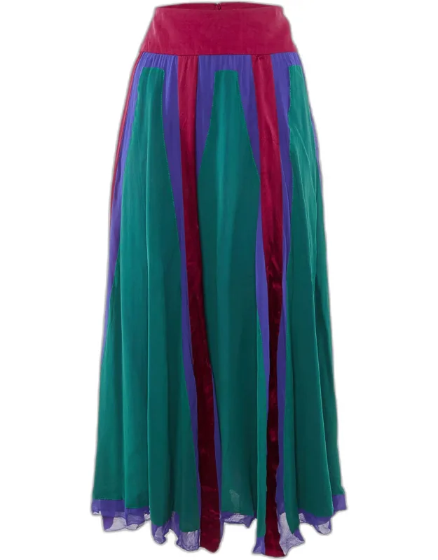 Silk Maxi Skirt