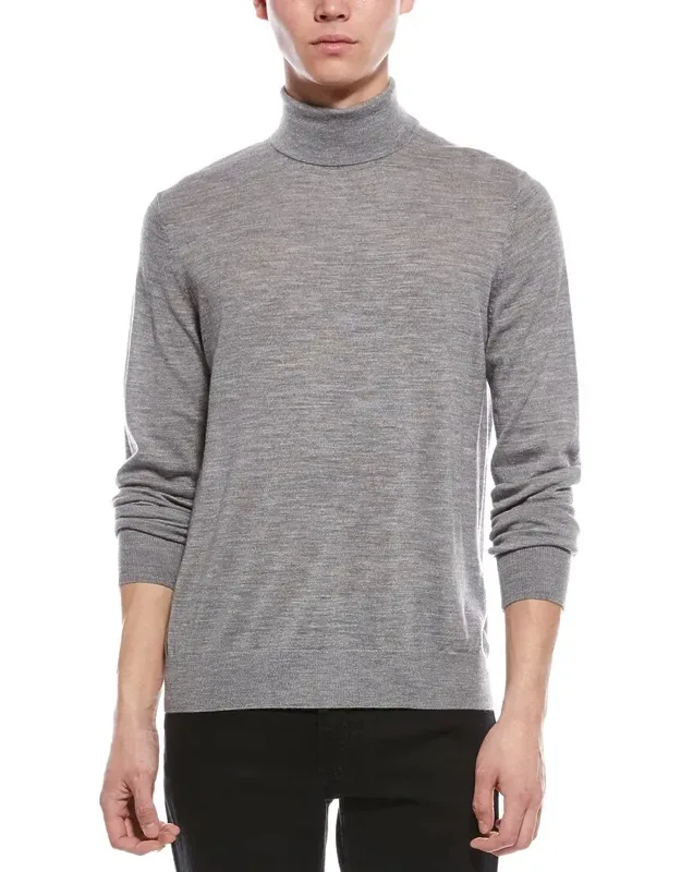 Merino Wool Turtleneck Sweater
