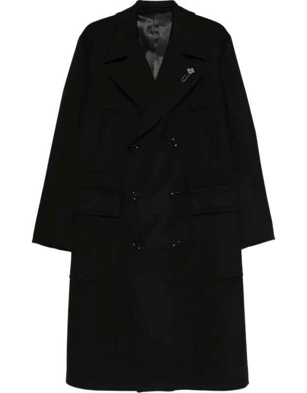 Double-breasted Pocket Coat