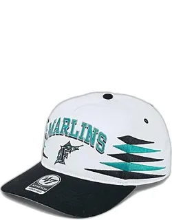 Miami Marlins Mlb Diamond Cut Hitch Snapback Hat