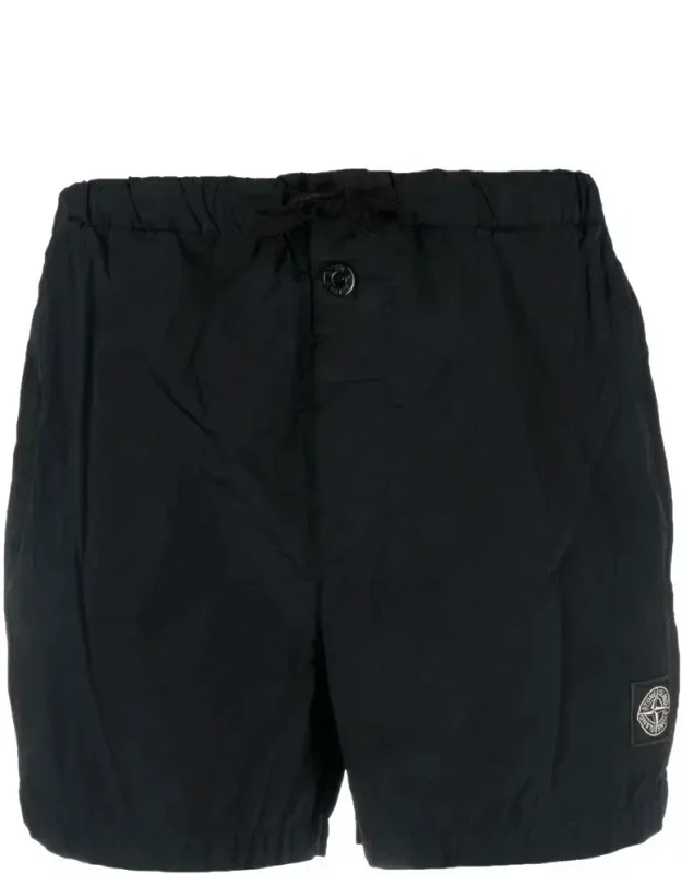 Iridescent Nylon Swim Shorts