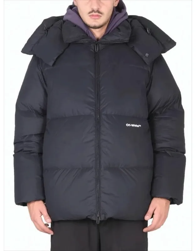 Quilted High-collar Down Jacket