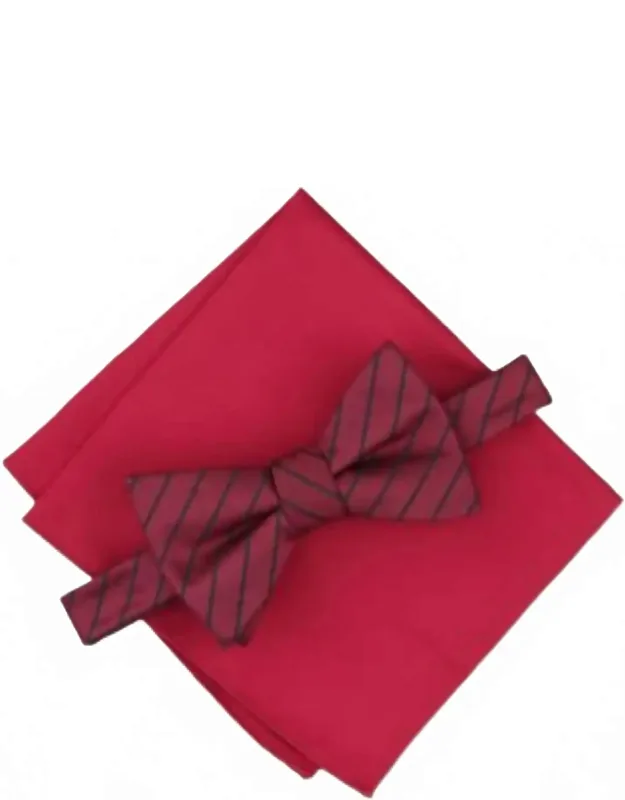 Linden Stripe Bow Tie
