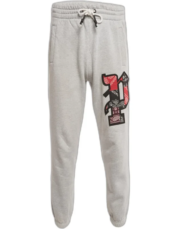 Bandana Applique Cotton Joggers