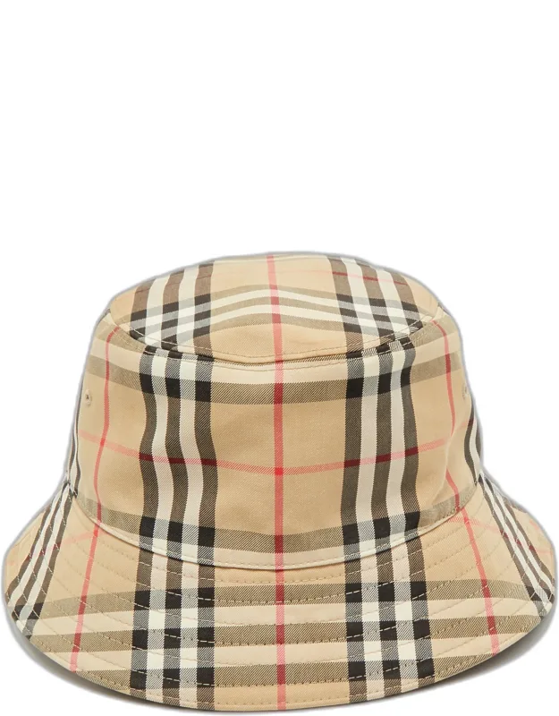 Vintage Check Bucket Hat