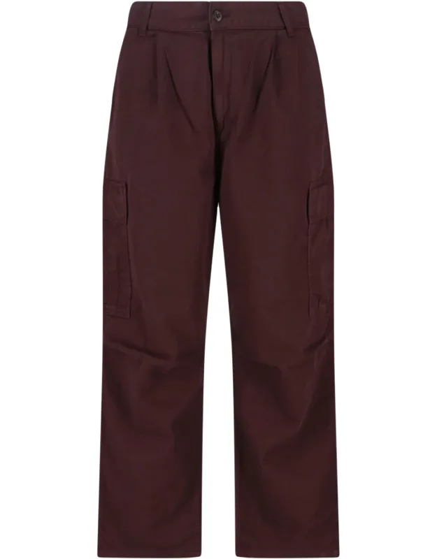 Cole Cargo Pants With Low Waist And Wide Leg
