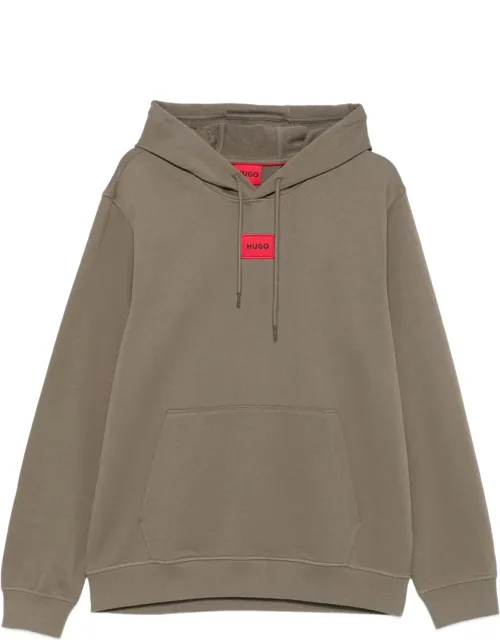 Drawstring-hooded Hoodie
