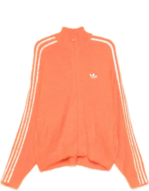 Stripes Zip-fastening Sweatshirt