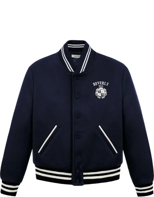 Striped Embroidered Jacket