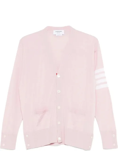 V-neck Fine-knit Cardigan