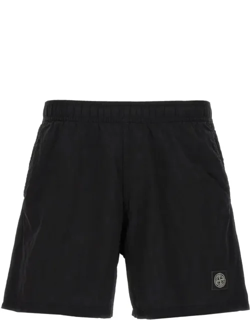 Swim Shorts With Elastic Waistband