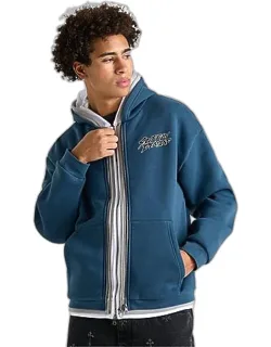 Triple Zip Full-zip Hoodie