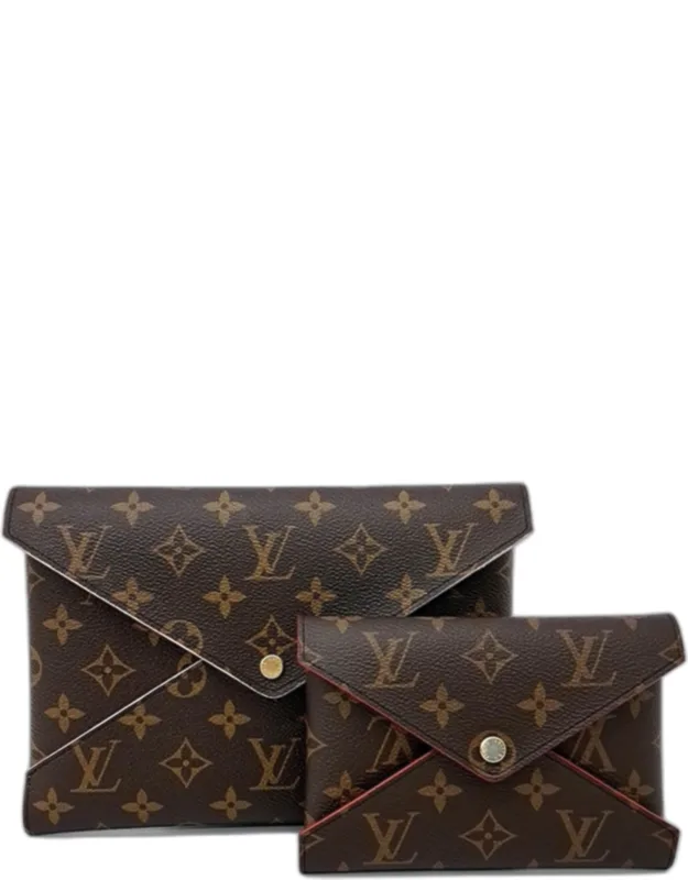 Monogram Kirigami Clutch