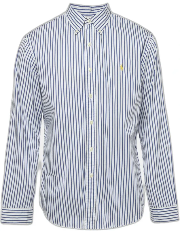 Striped Cotton Slim Fit Shirt