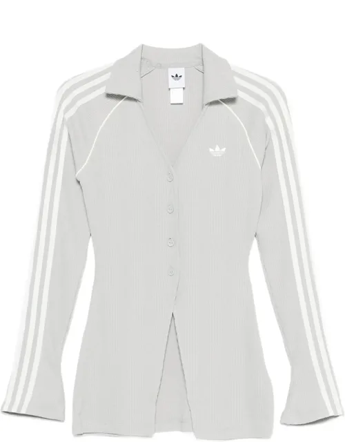 Stripe-detail Button-up Shirt