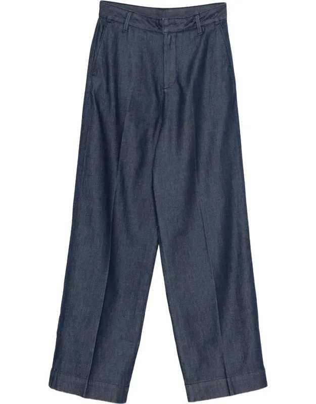 Pressed-crease Jeans