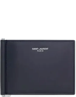 Bill Clip Wallet In Smooth Leather Accessories