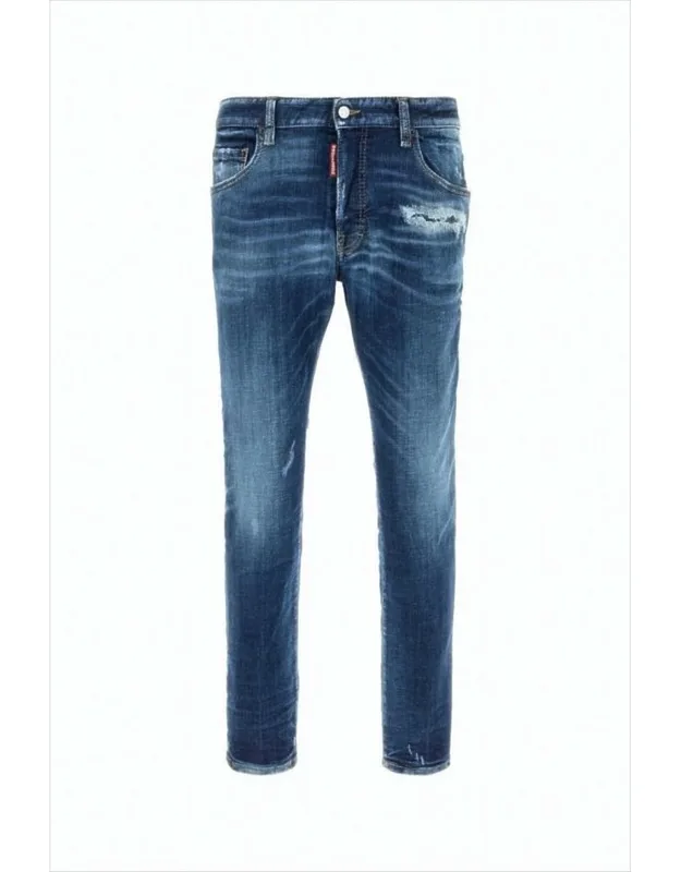 Slim Fit Denim Pants